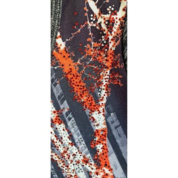 T/O Thomas & Olivia PM Multicolor 3/4 Sleeve Pullover Scenic Tunic Embellished - Picture 5 of 6